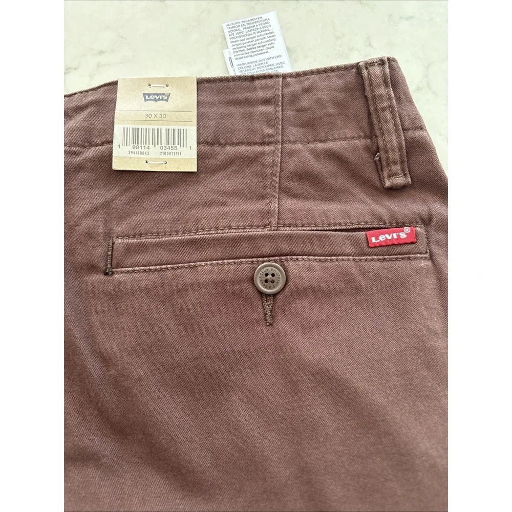 Levi's XX Cargo Taper Jeans Mens 30x30 Brown Cotton‎ Stretch  Utility Streetwear